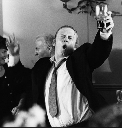 Andrew Strong in scene from The Commitments