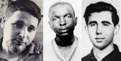 Schwerner, Goodman and Chaney murdered Civil Rights workers