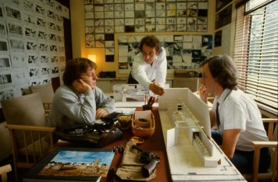 Alan Parker, Gerald Scarfe and Brian Morris on 'Pink Floyd The Wall' movie