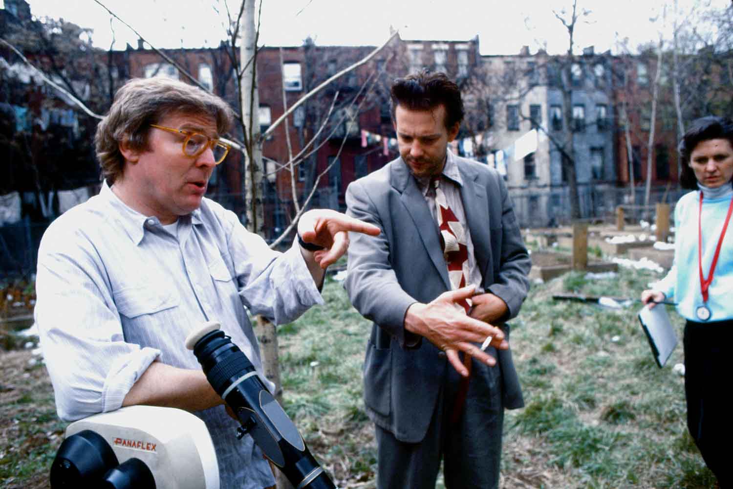 Alan Parker and Mickey Rourke on Angel heart