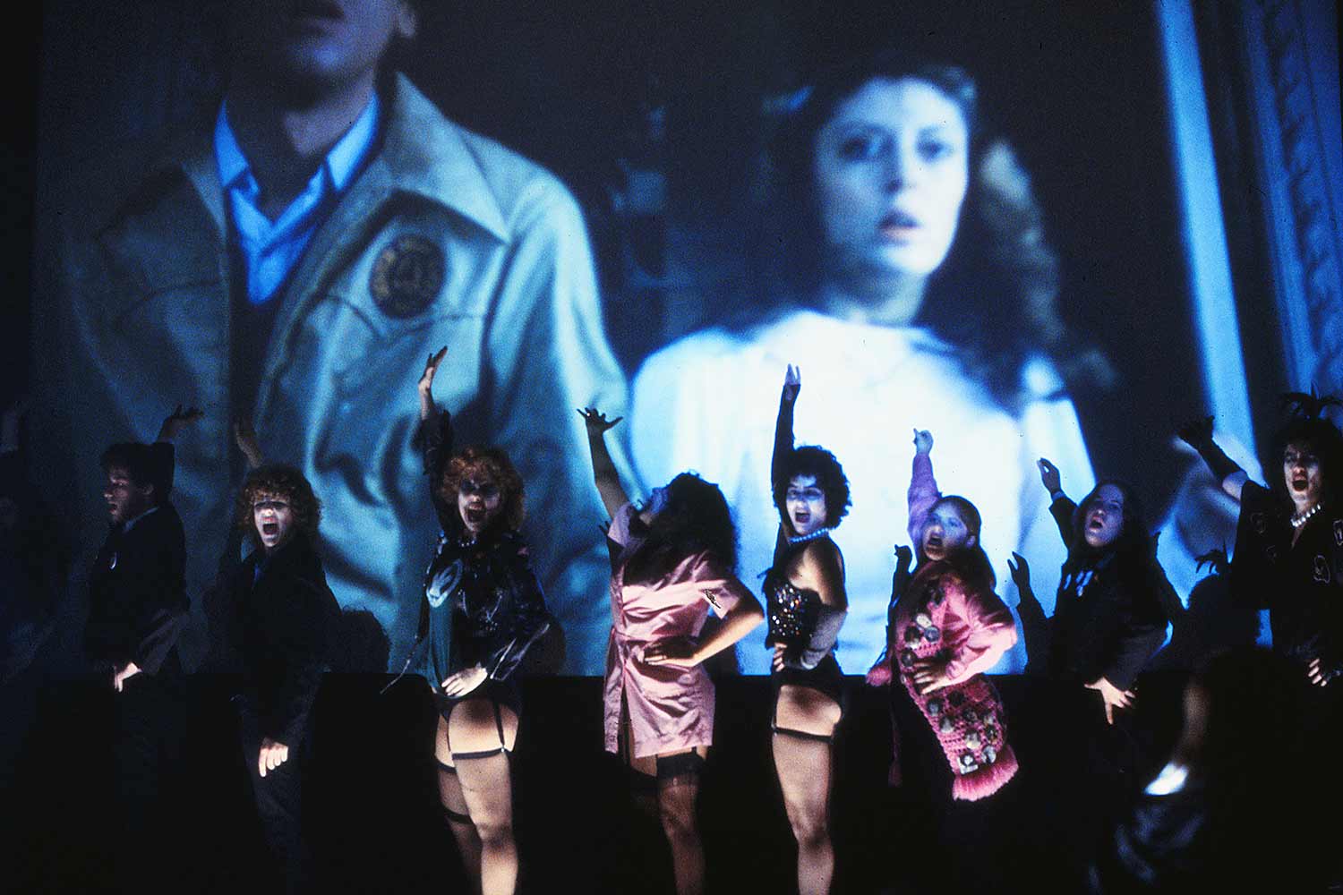 Rocky Horror Show scene in the film Fame (1980)