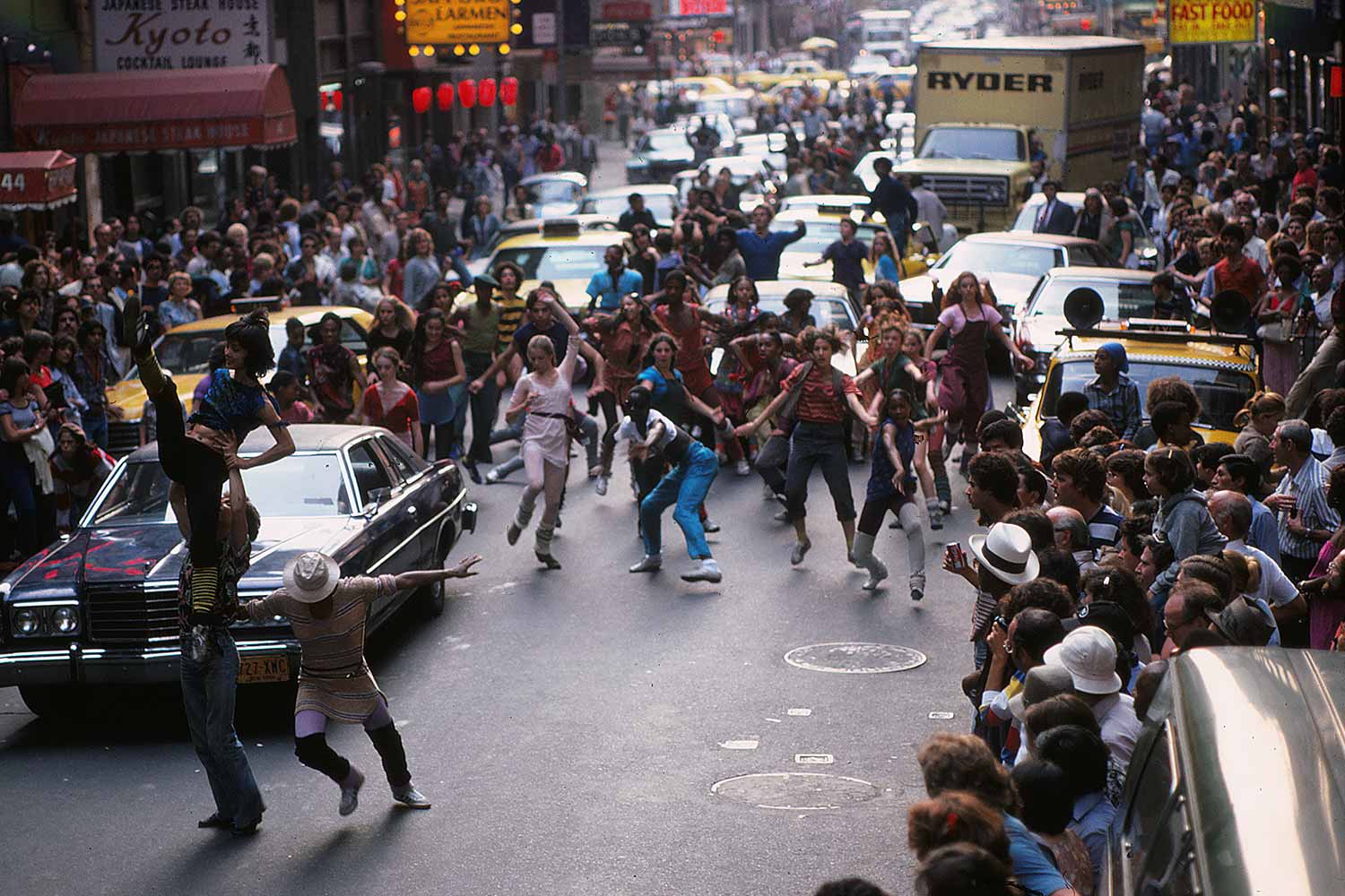 Still from Fame 1980, 46th Street, New York, 1979