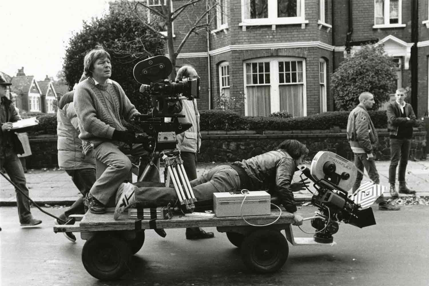 Alan Parker, on set of Pink Floyd The Wall