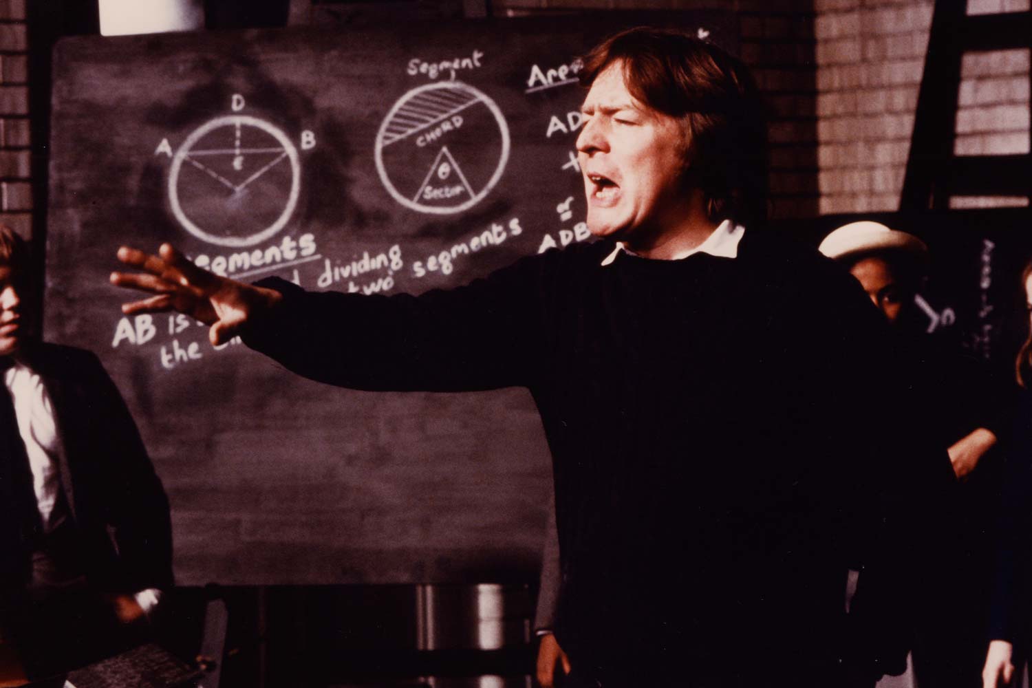 Alan Parker on set of the film Pink Floyd The Wall