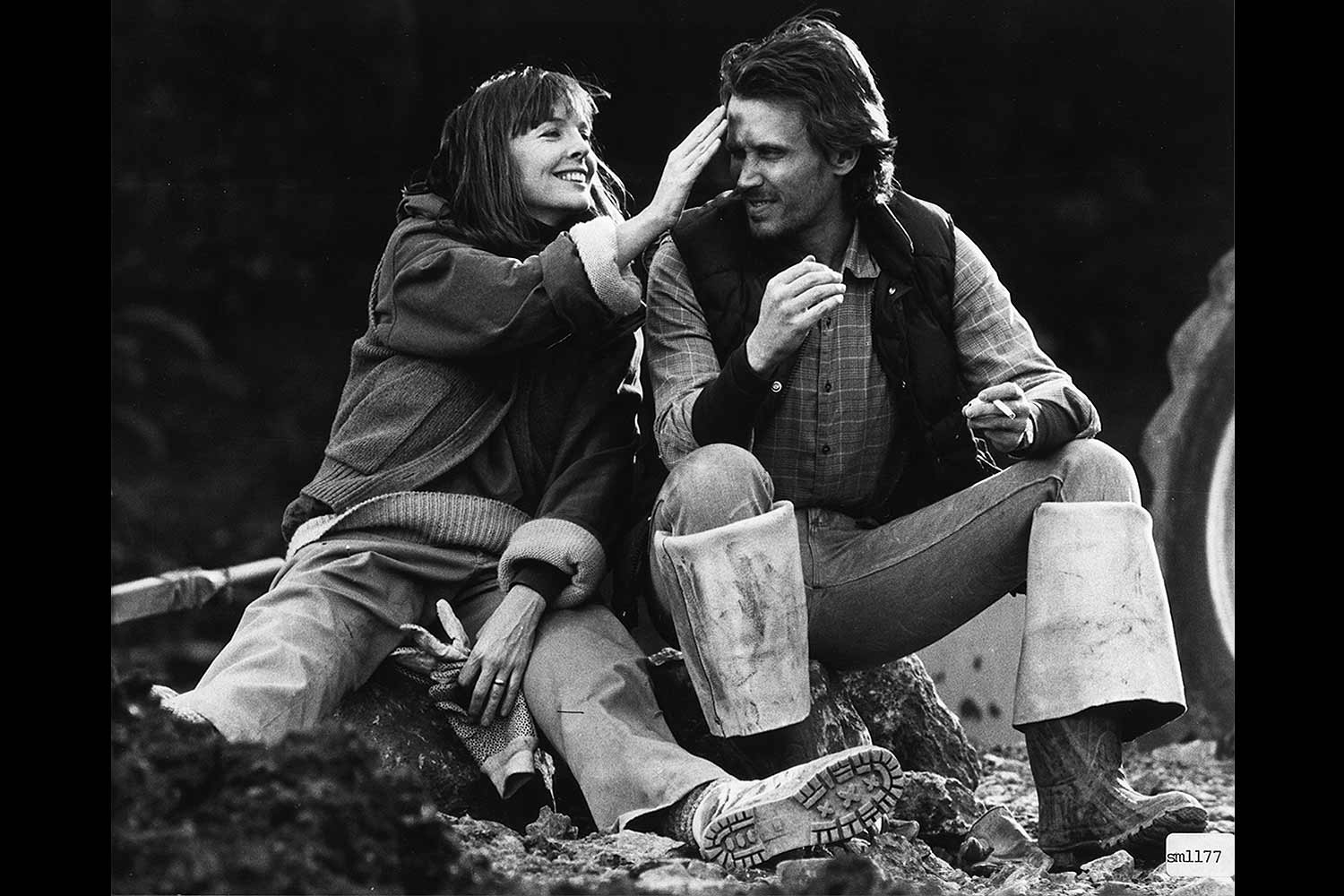 Diane Keaton and Peter Weller in Shoot the Moon