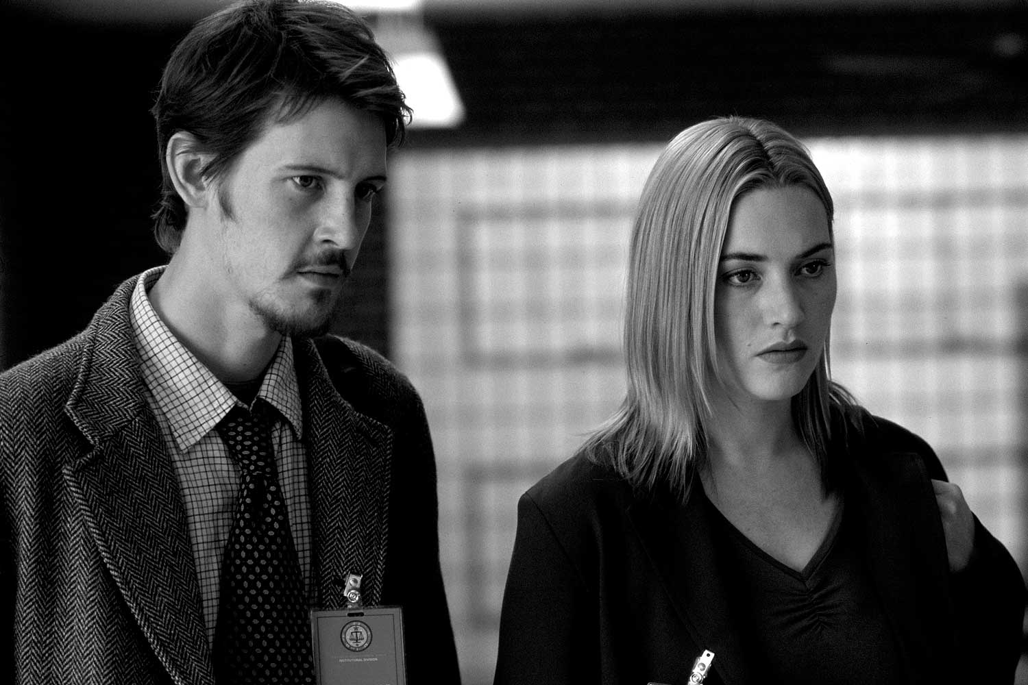 Gabriel Mann and Kate Winslet in scene from The Life of David Gale